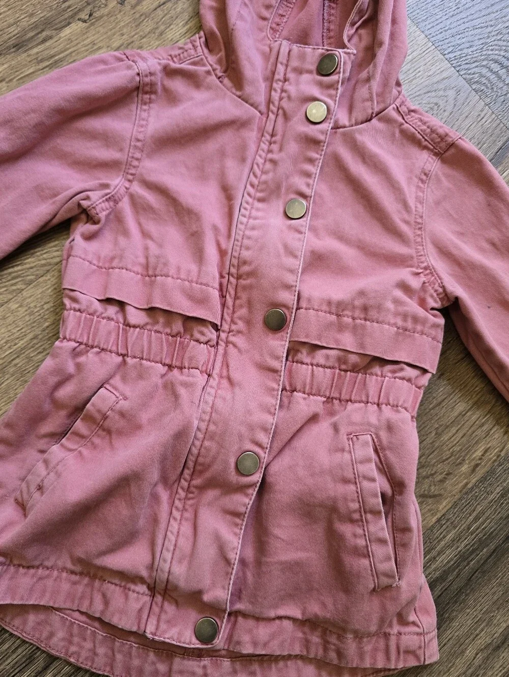 C&C California Girls Hooded Jacket - Rose Pink